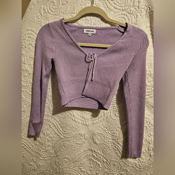 Purple Cardigan Set - Picture 2 of 3